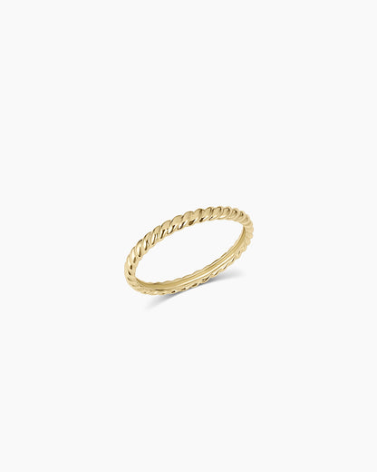 14K Gold Crew Helium Ring