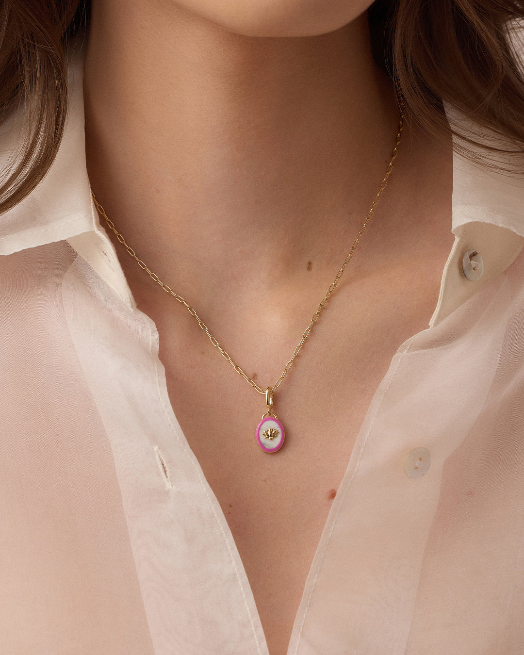 Power Gemstone Calming Parker Charm