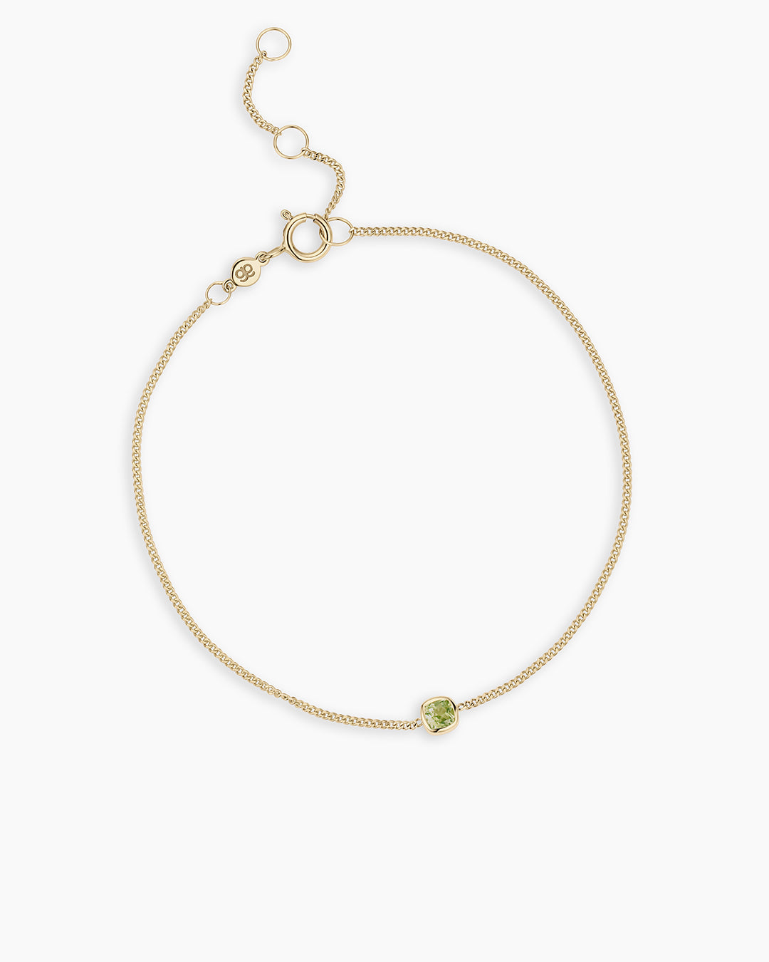14K Gold Wilder Birthstone Bracelet