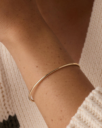 14K Gold Everyday Cuff