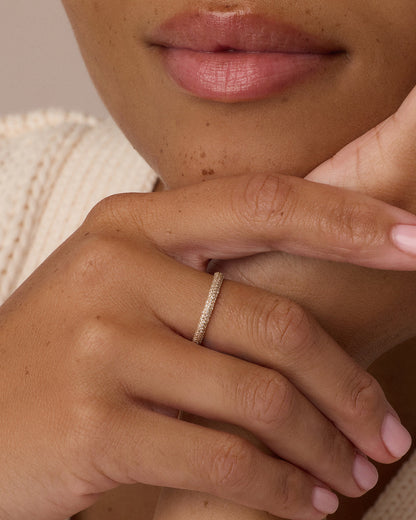 14K Diamond Paseo Eternity Ring