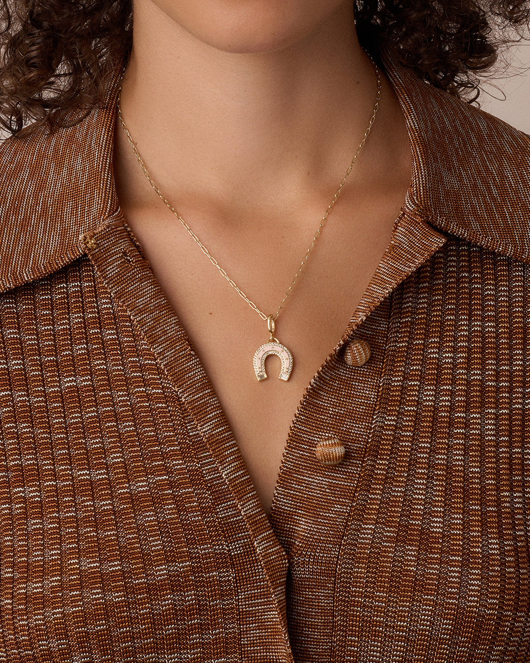 Vintage Horseshoe Parker Charm