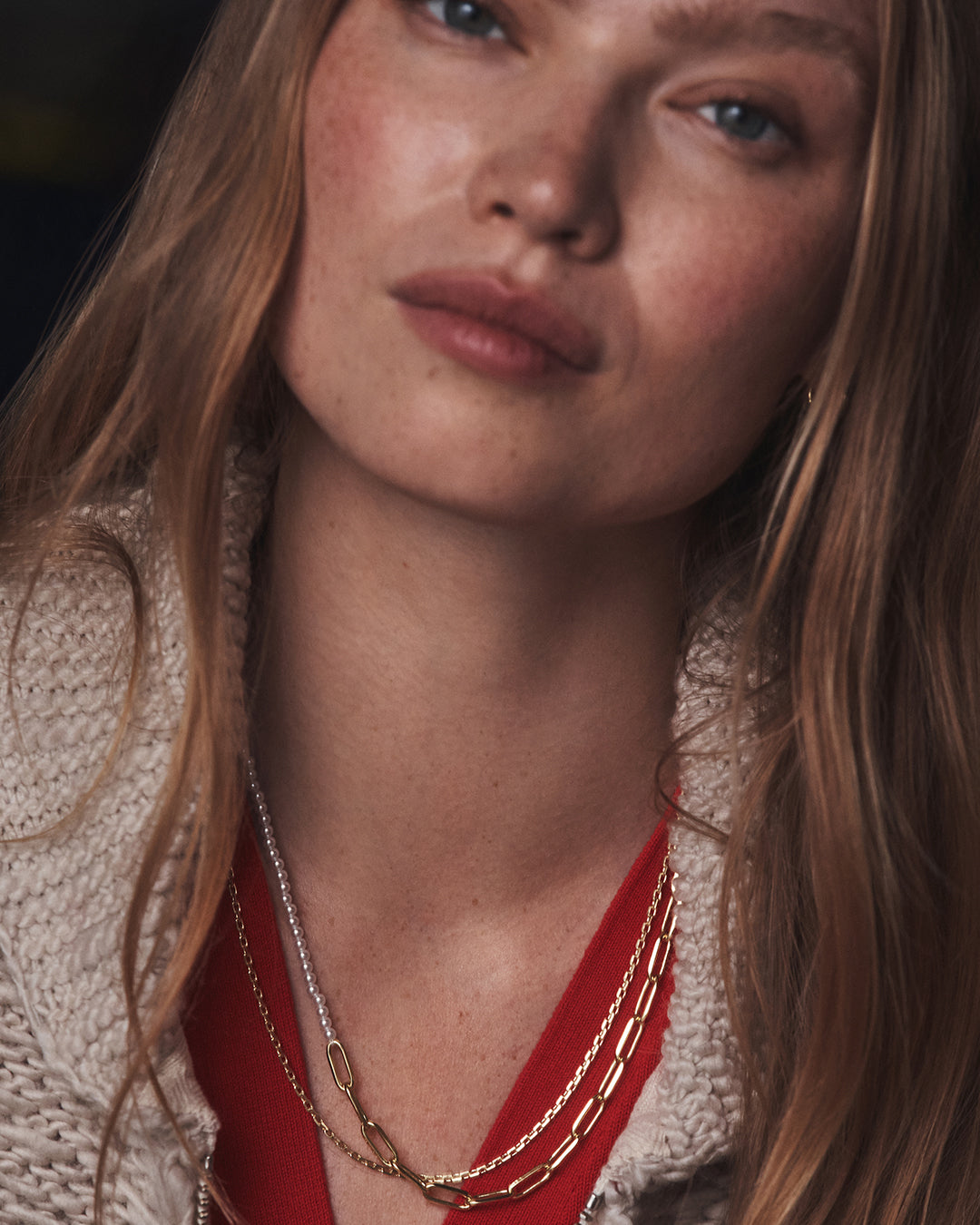 Florence Pearl Chain Necklace