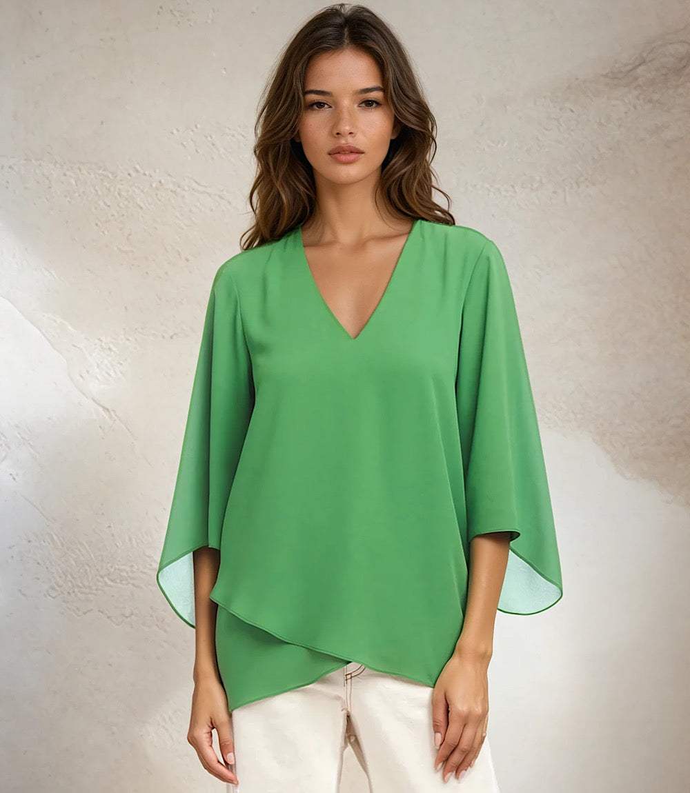 Bracelet Sleeve Asymmetric Top