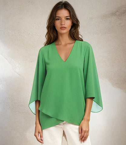 Bracelet Sleeve Asymmetric Top