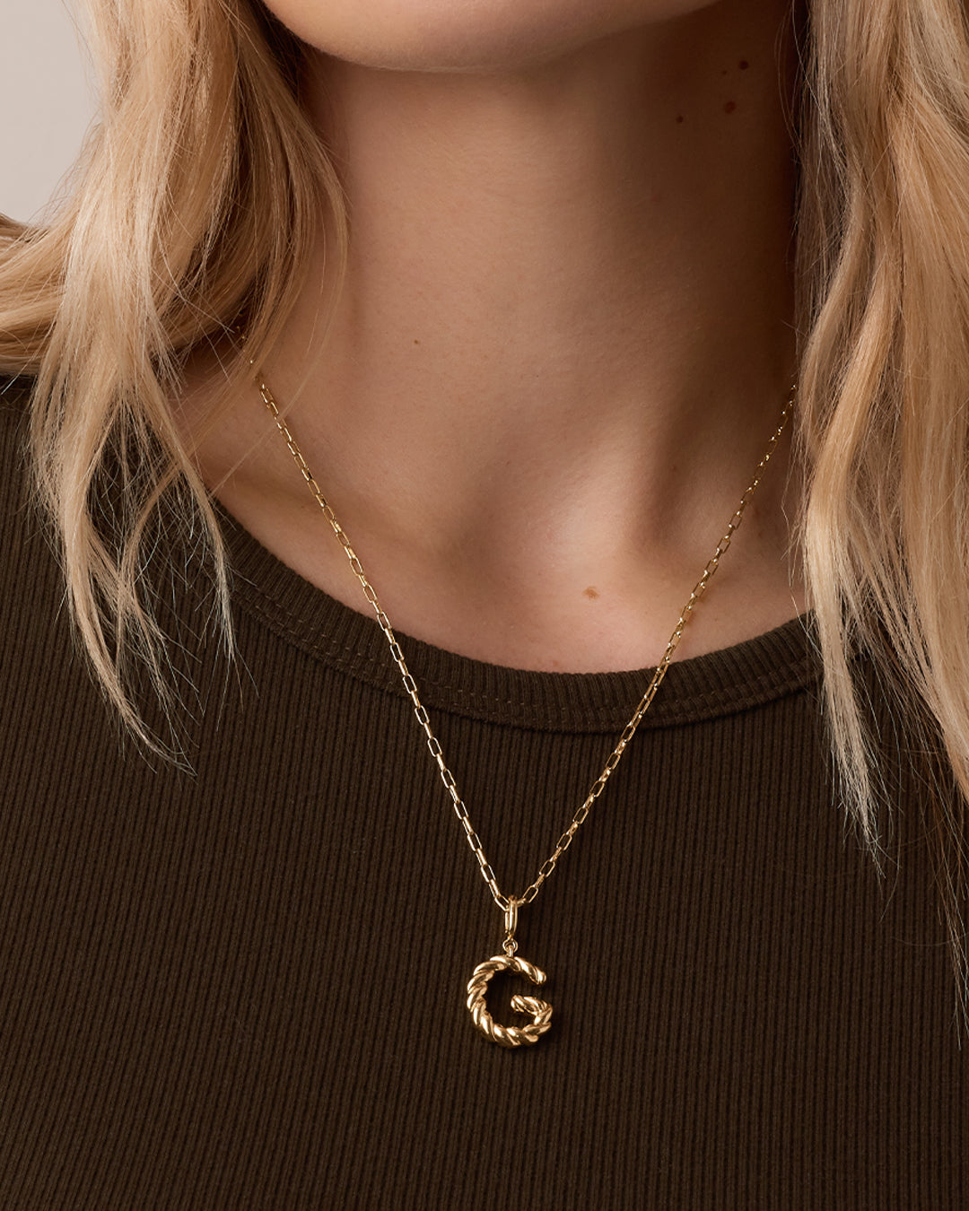 Crew Alphabet Statement Charm