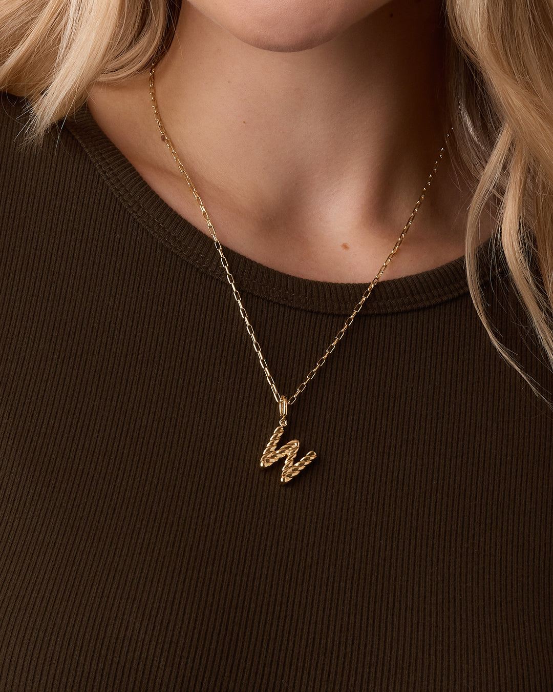 Crew Alphabet Statement Charm