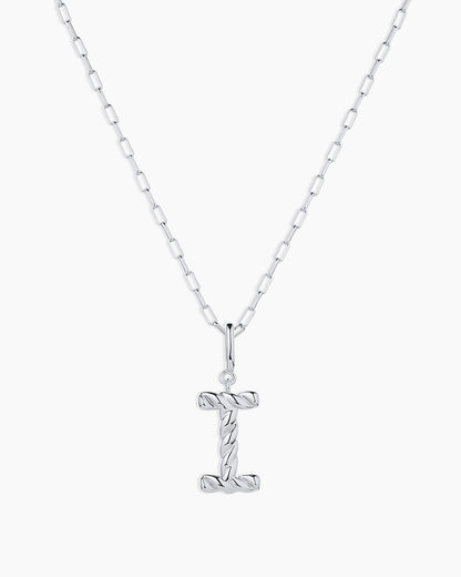 Crew Alphabet Statement Charm Necklace