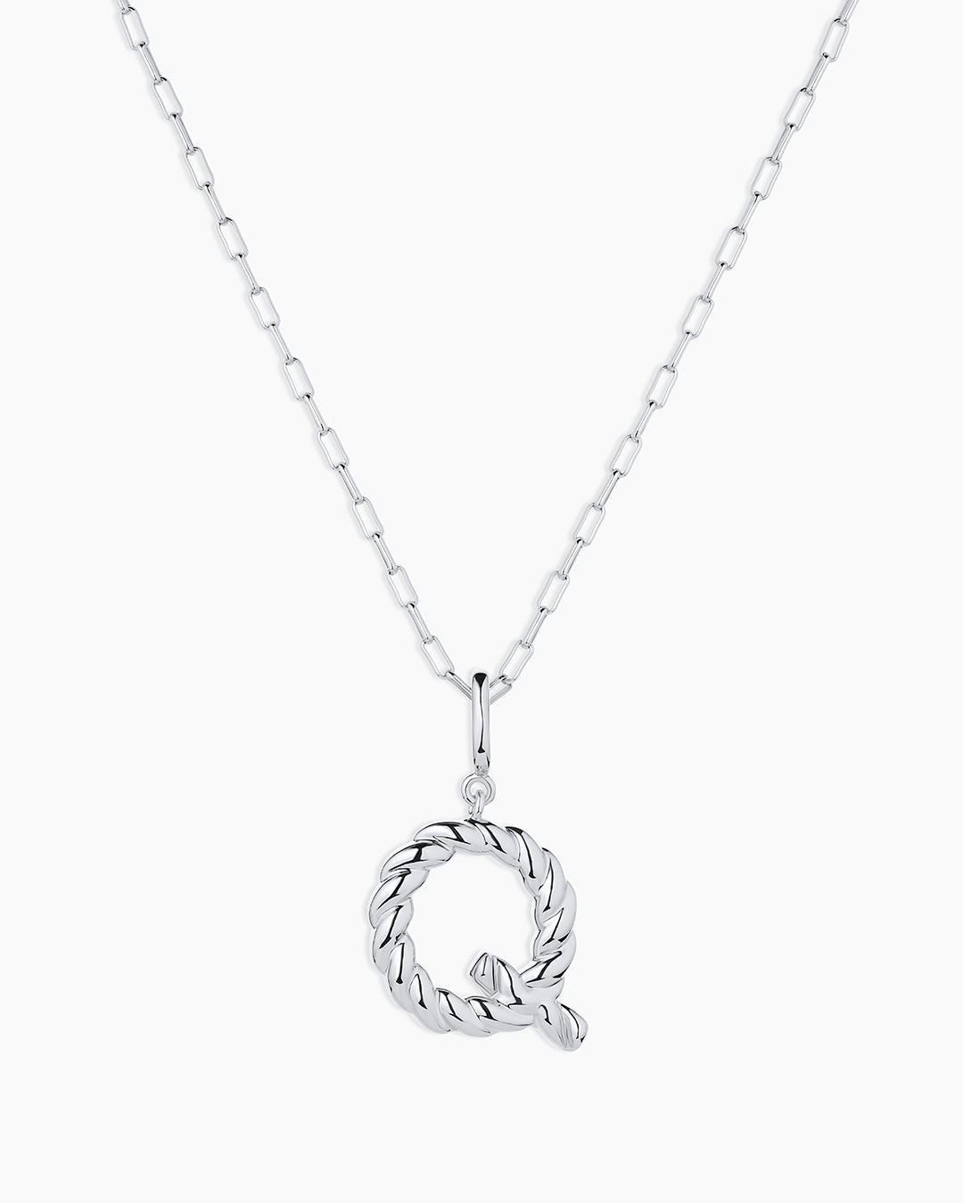 Crew Alphabet Statement Charm Necklace