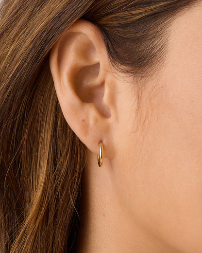 14K Gold Everyday Huggies