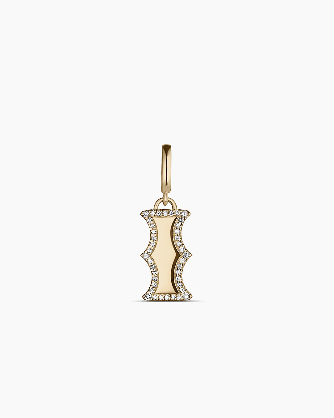 14K Diamond Era Alphabet Charm