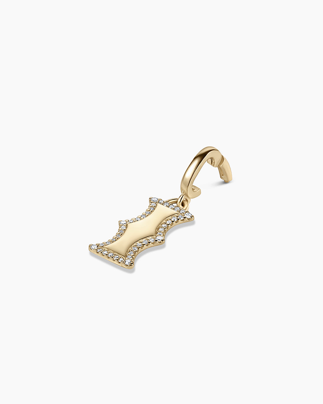 14K Diamond Era Alphabet Charm
