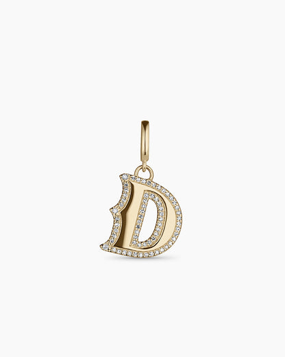 14K Diamond Era Alphabet Charm