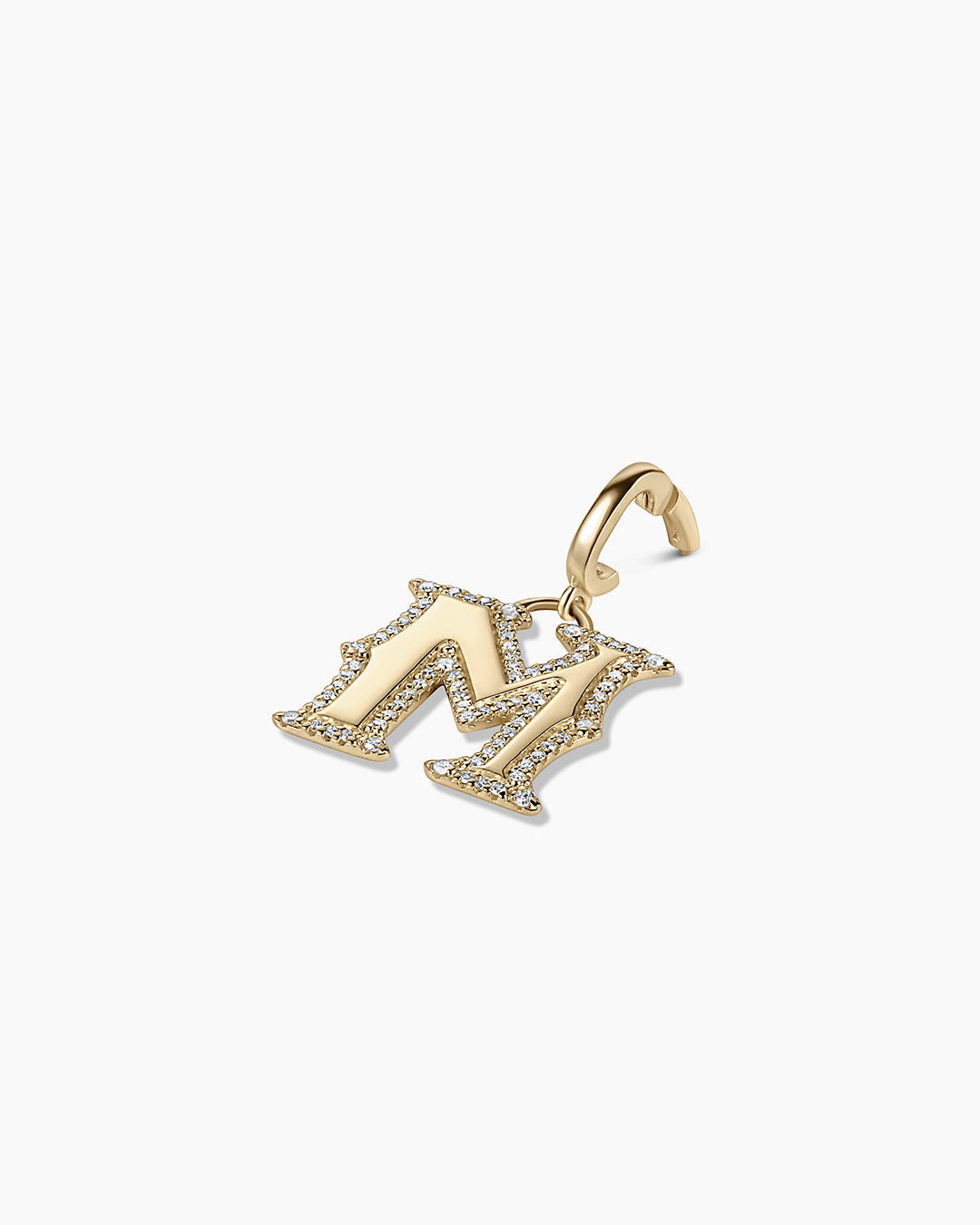 14K Diamond Era Alphabet Charm