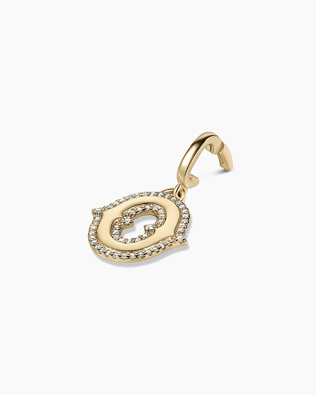 14K Diamond Era Alphabet Charm