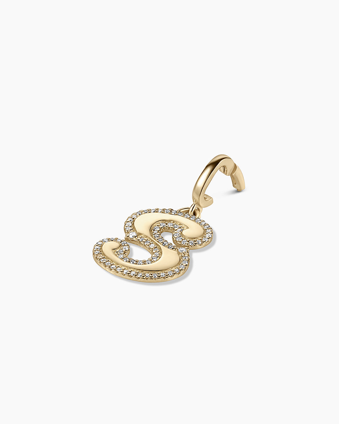 14K Diamond Era Alphabet Charm