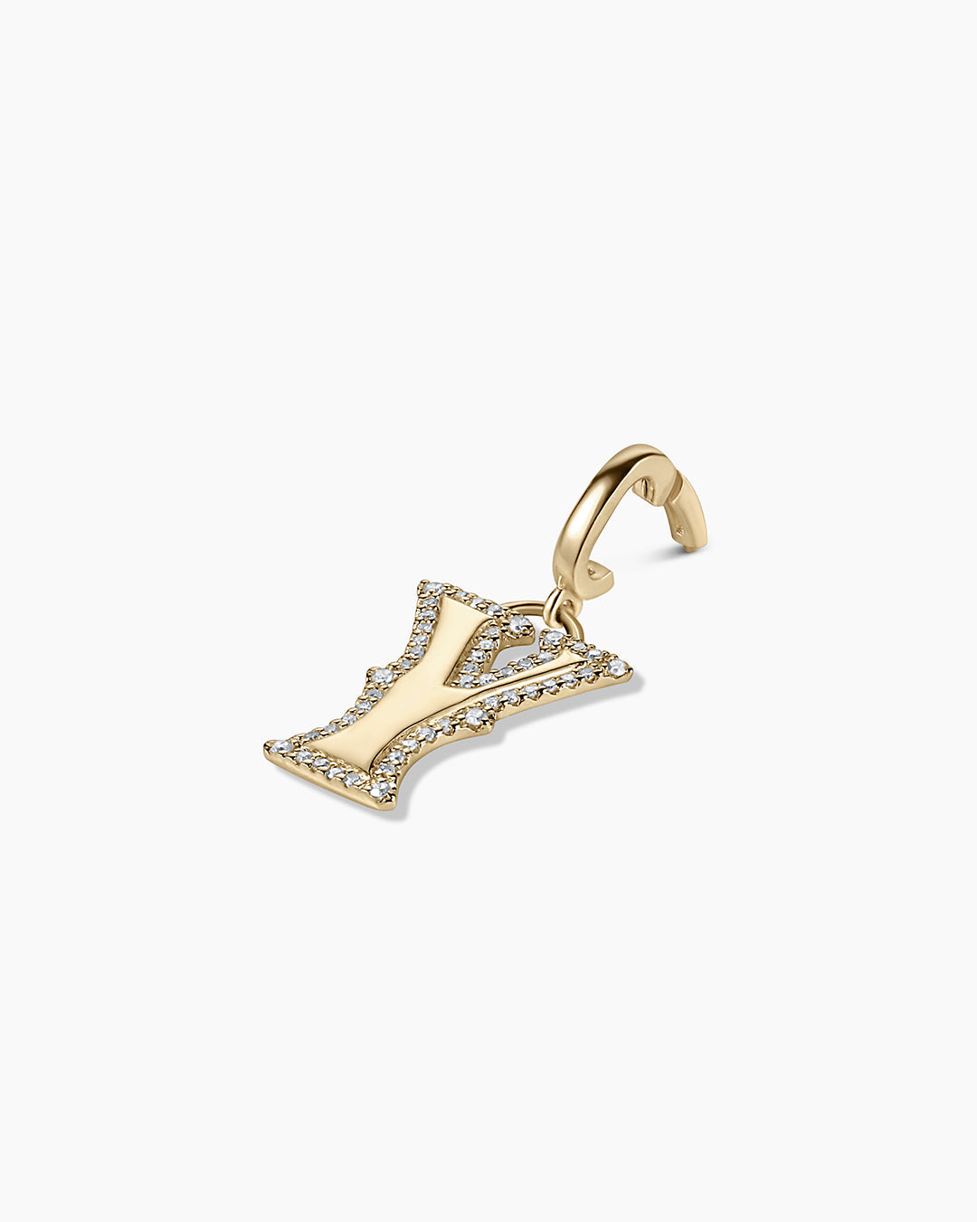 14K Diamond Era Alphabet Charm