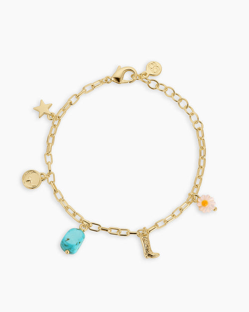 Western Mini Charm Bracelet