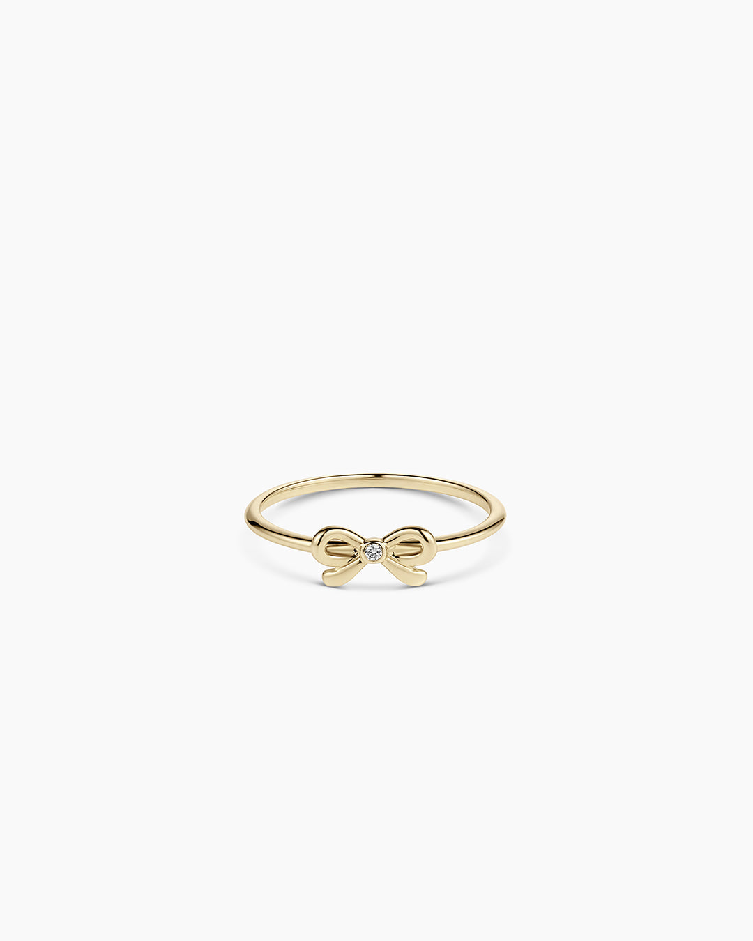 14K Diamond Put a Bow on it Ring
