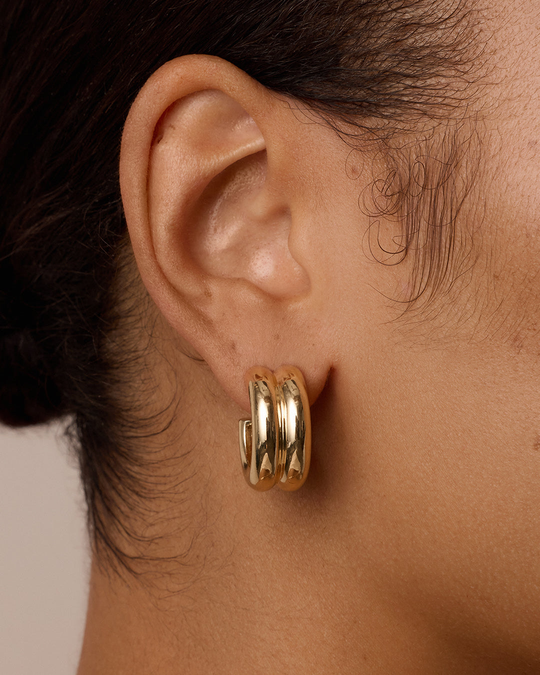 Lou Stacked Hoops