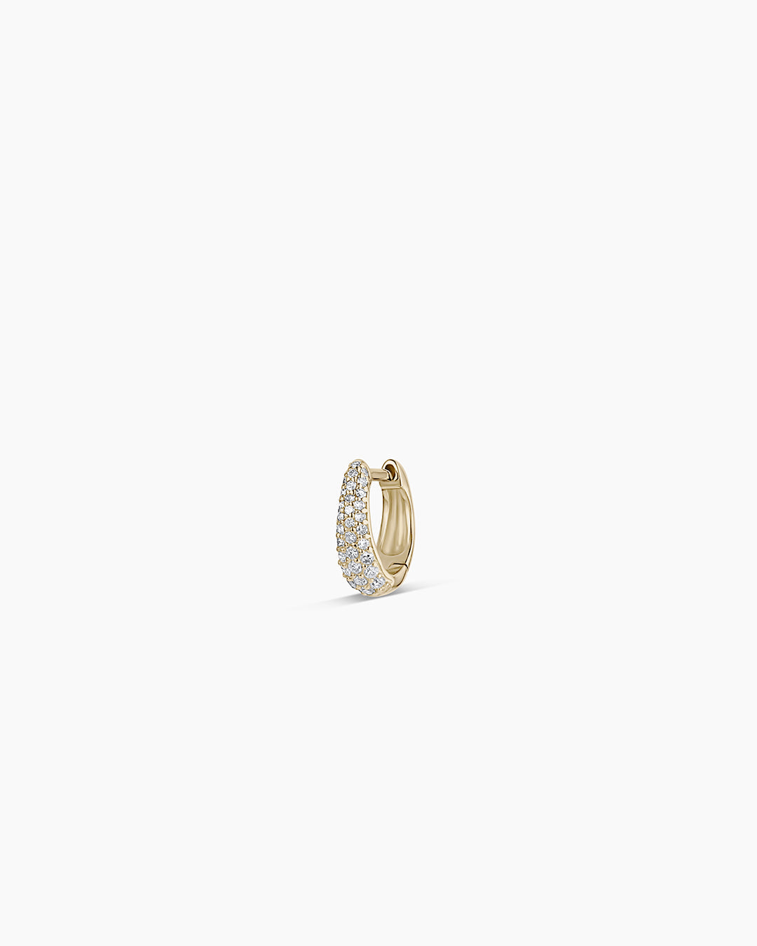 14K Diamond Banks Single Huggie