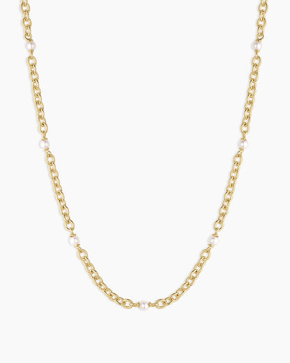 Finley Pearl Dot Necklace