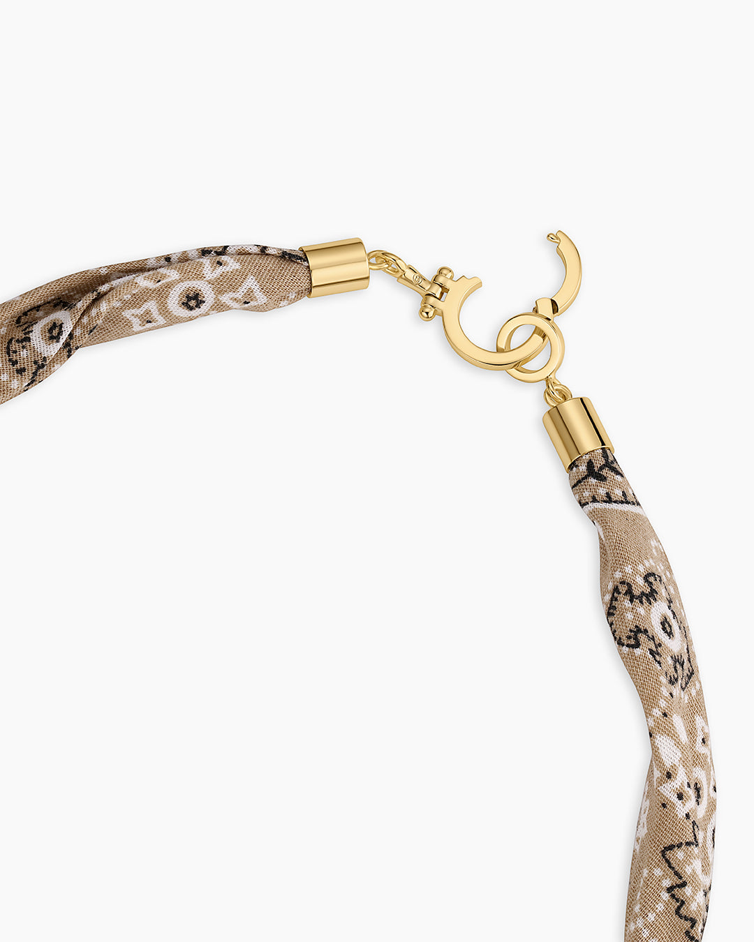 Paisley Bandana Knot Necklace