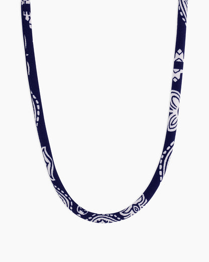 Paisley Bandana Long Necklace