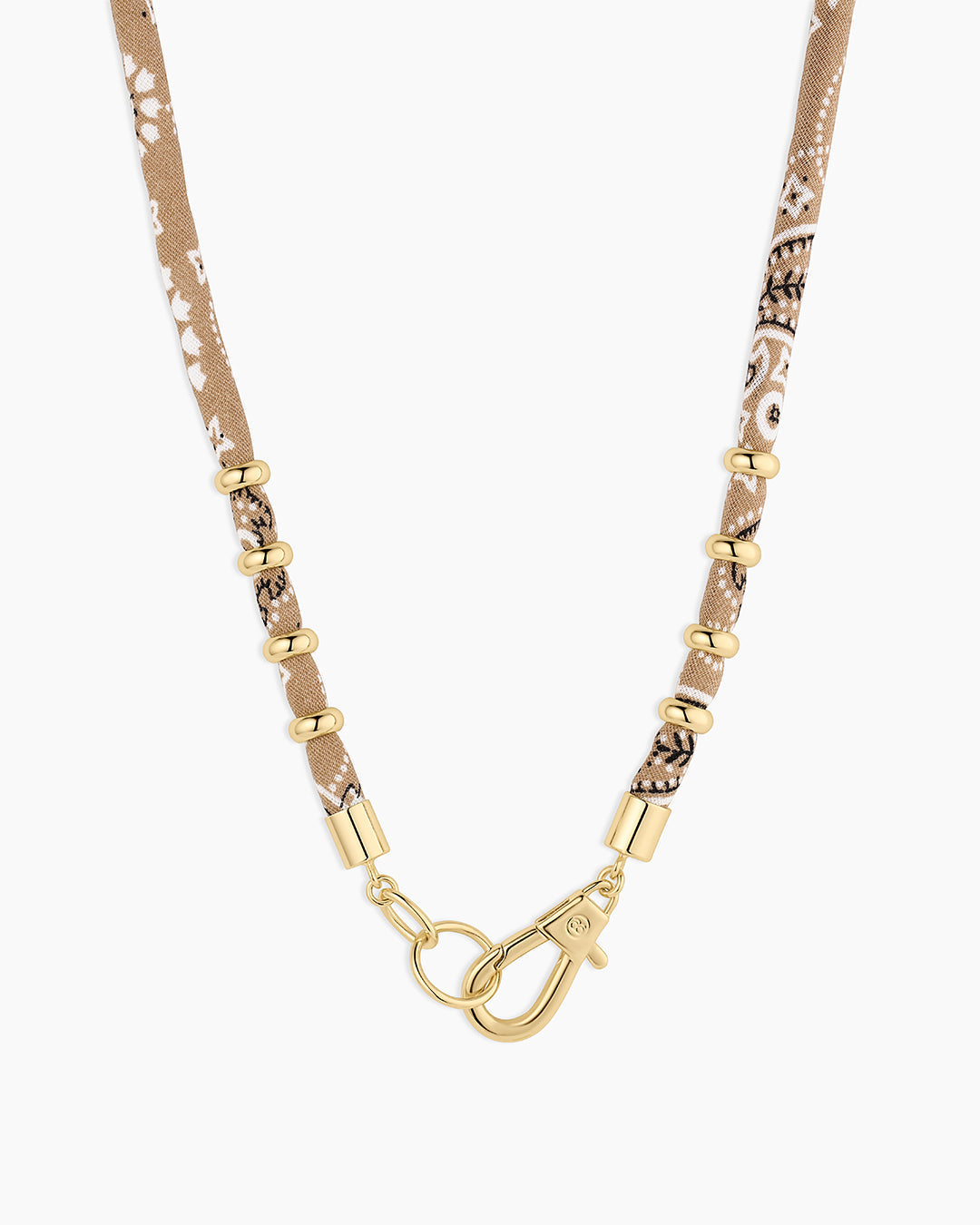 Paisley Bandana Long Necklace