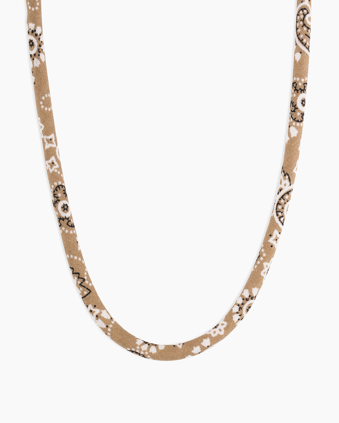 Paisley Bandana Long Necklace