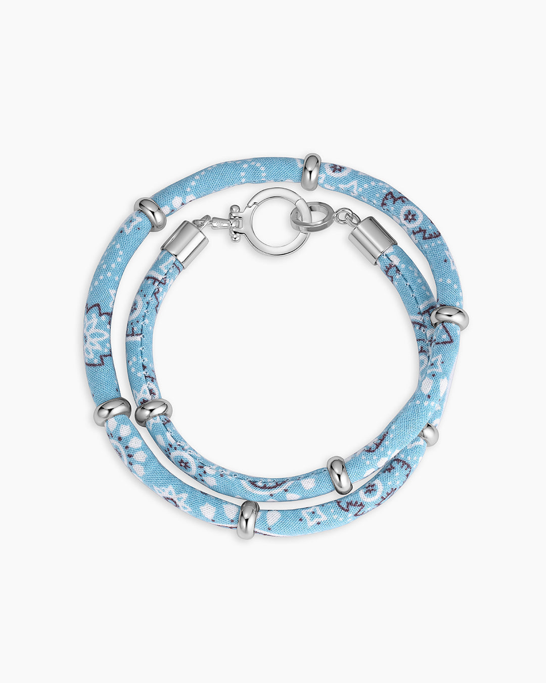 Paisley Bandana Wrap Bracelet