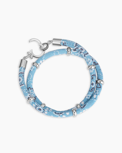 Paisley Bandana Wrap Bracelet