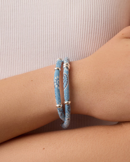Paisley Bandana Wrap Bracelet