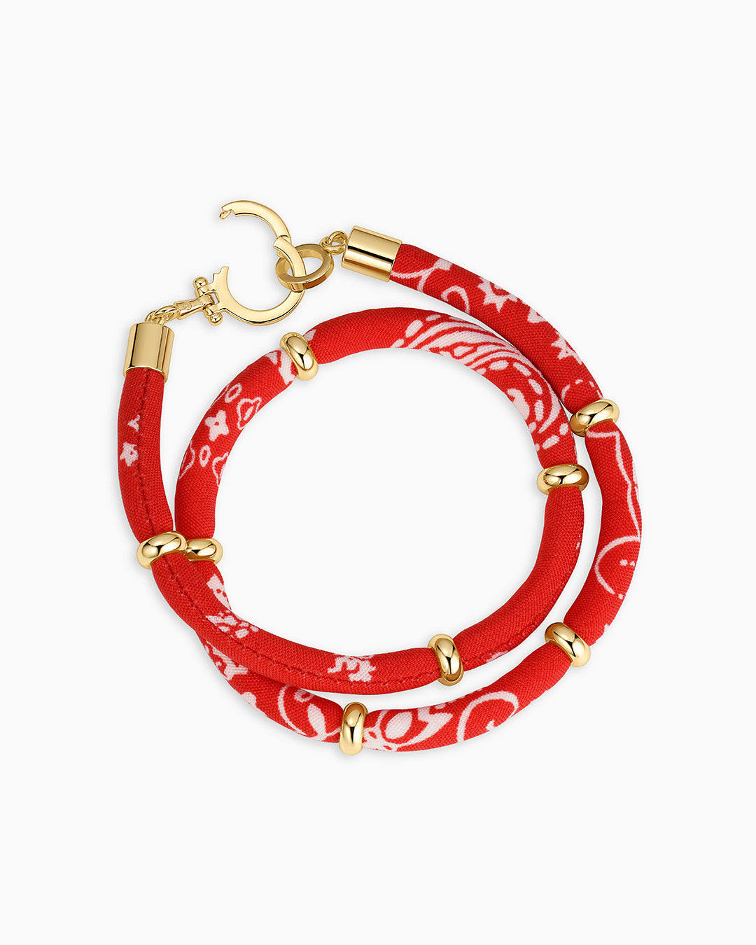Paisley Bandana Wrap Bracelet