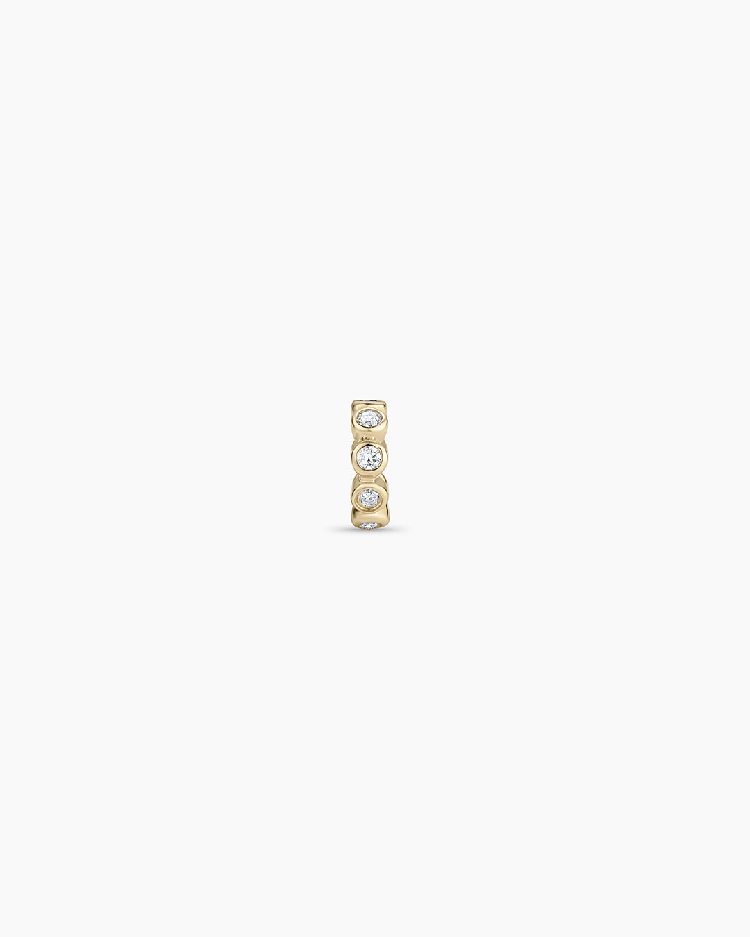 14K Classic Diamond Halo Charm