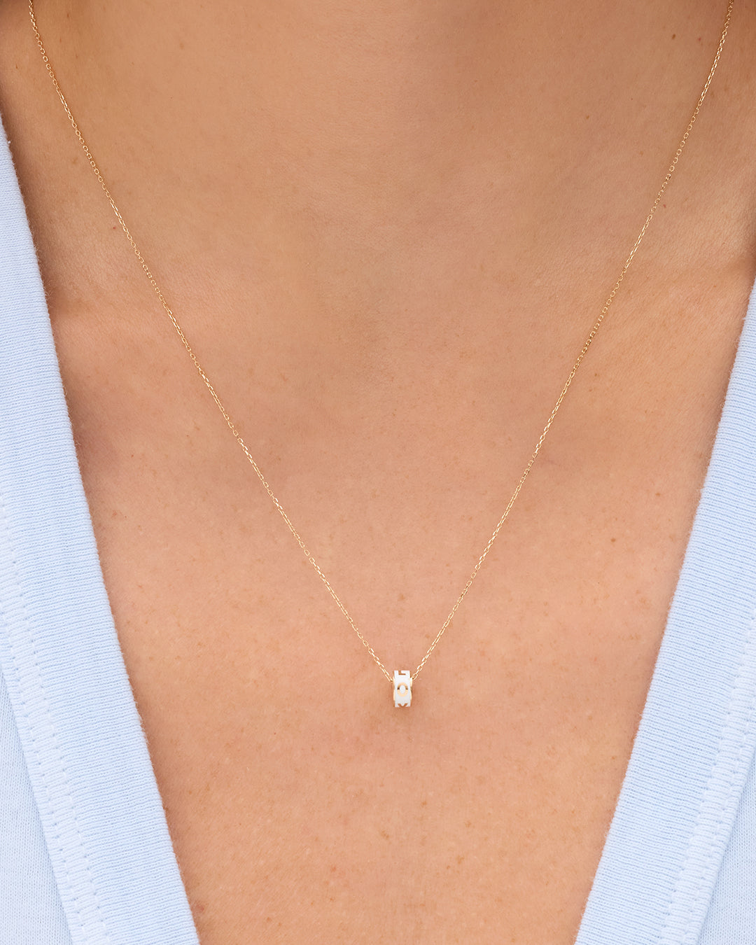 14K Gold Love Halo Charm