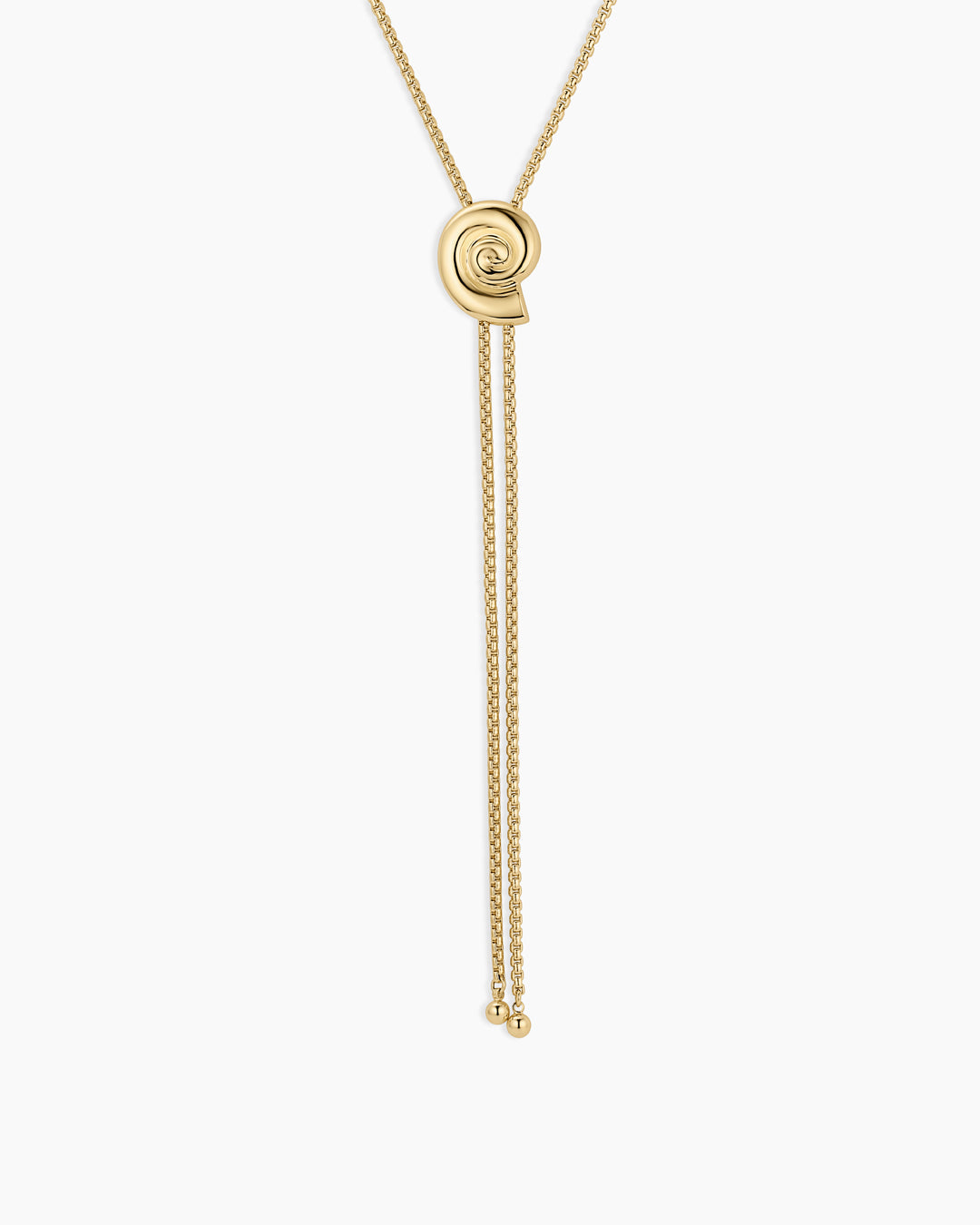 Nautilus Bolo Necklace