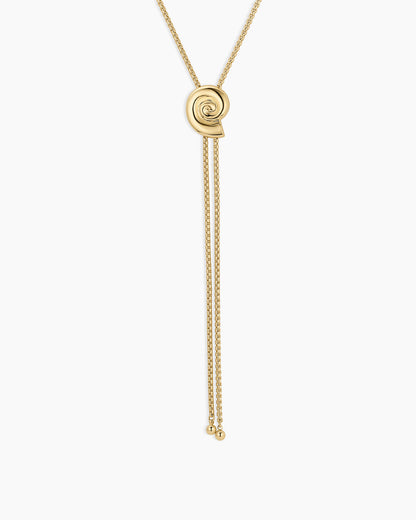 Nautilus Bolo Necklace
