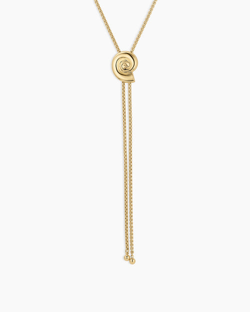 Nautilus Bolo Necklace