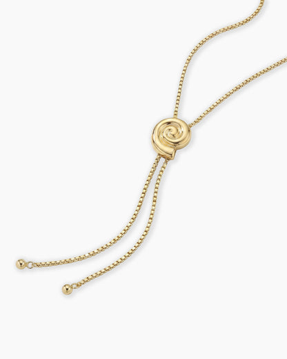 Nautilus Bolo Necklace