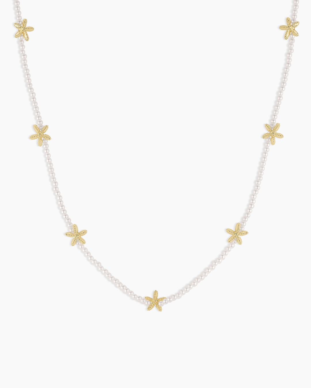 Starfish Pearl Necklace