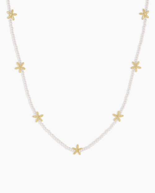 Starfish Pearl Necklace