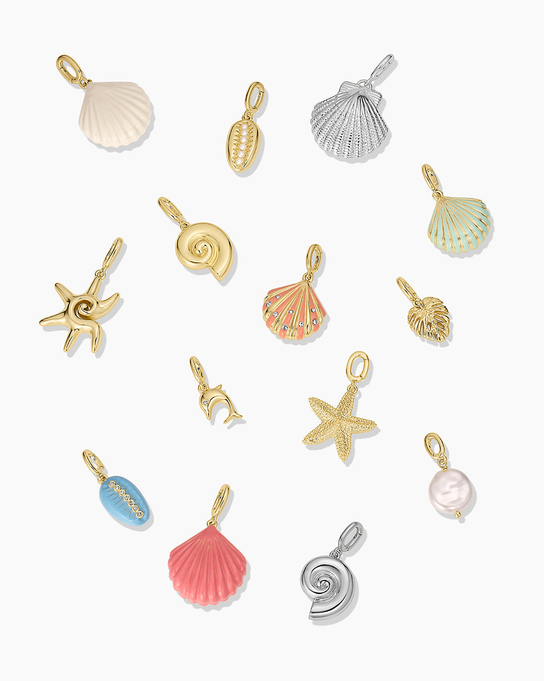 Scallop Shimmer Parker Charm
