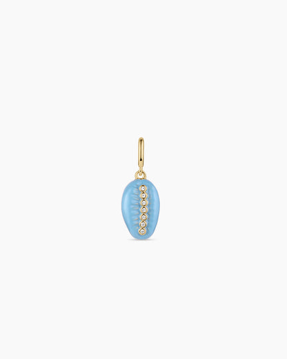 Cowrie Enamel Parker Charm