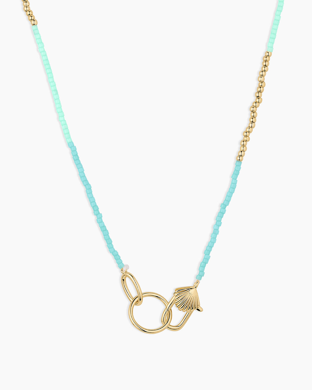 Scallop Padlock Bay Necklace
