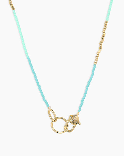 Scallop Padlock Bay Necklace