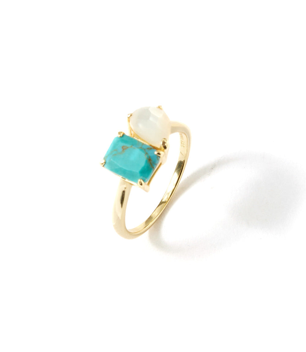 Perfect Pair Gemstone Ring