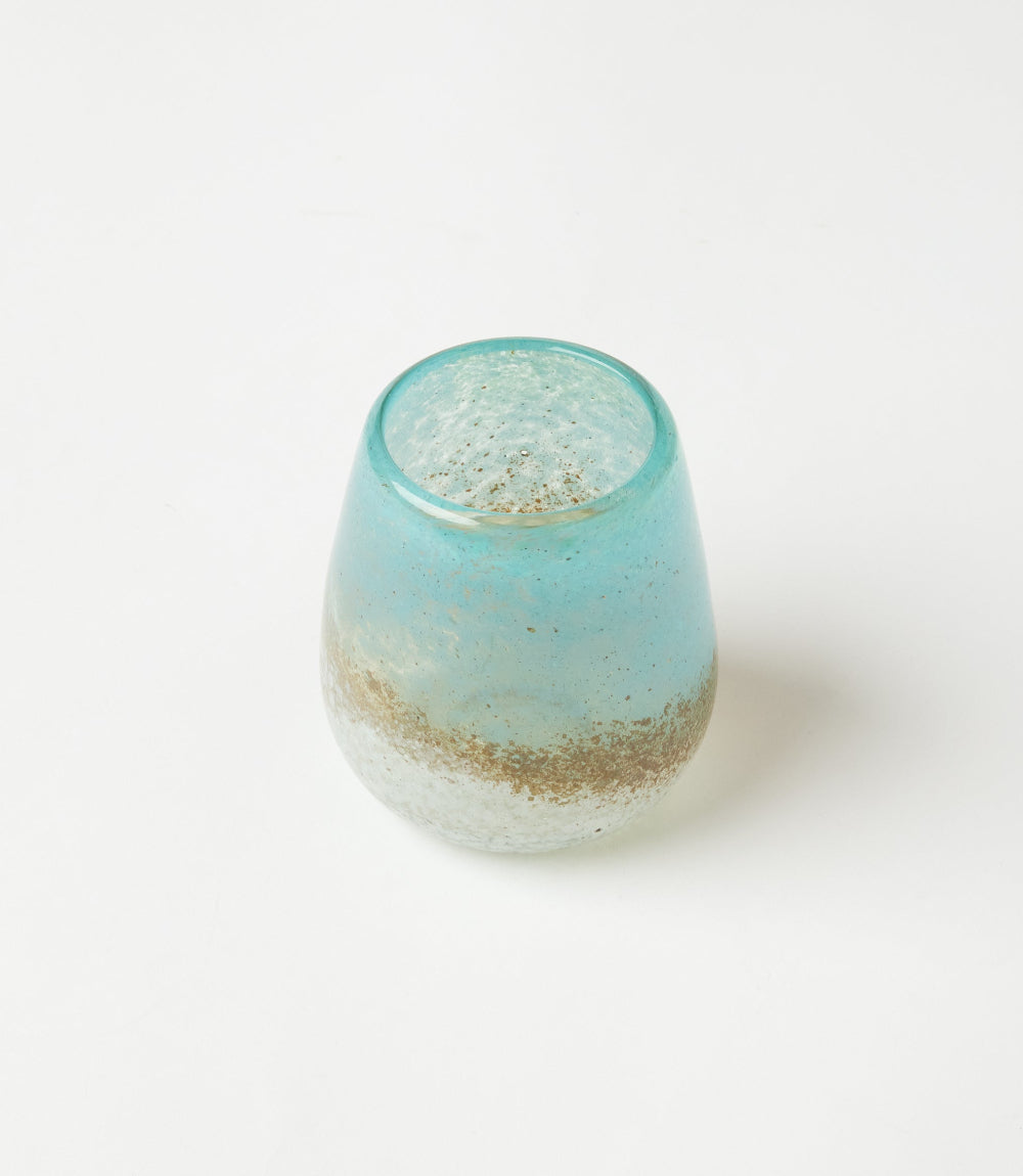 Coastal Mirage Stemless Wine Glasses, Set Of 2