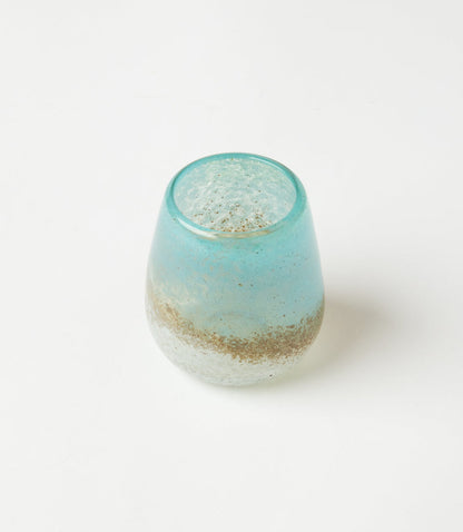 Coastal Mirage Stemless Wine Glasses, Set Of 2