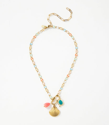 Seashore Charm Necklace